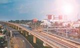 Tuyến metro số 1 TPHCM đang được nghiên cứu kết nối với tỉnh Bình Dương, Đồng Nai Ảnh: PHẠM NGUYỄN 