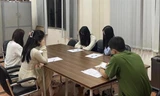 Công an phá một đường dây mại dâm Ảnh: Cơ quan Công an cung cấp 