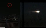 Đốm sáng bí ẩn bay ngang bầu trời đêm, cư dân mạng cho là “người ngoài hành tinh ghé thăm“