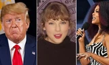 Tôn vinh Taylor Swift nhưng MC giải thưởng AMAs vẫn tranh thủ “xỏ xiên” Tổng thống Trump