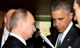 Tổng thống Mỹ Barack Obama (phải) và Tổng thống Nga Vladimir Putin. (Nguồn: CNN))