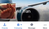 Tài khoản Facebook của Vi Tran dùng để giao dịch với khách hiện đã đóng cửa.