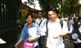 Thí sinh dự thi trong kì thi tốt nghiệp 2014. Ảnh: Đỗ Hợp