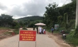 Một chốt kiểm soát dịch tại Bắc Giang