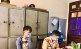 Anh L.A.T tại cơ quan công an huyện Lục Ngạn