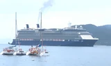 'Siêu tàu' du lịch biển đưa gần 3.000 khách quốc tế đến Nha Trang 