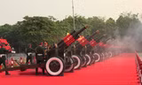 21 loạt đại bác rền vang tại tổng duyệt Lễ kỷ niệm 70 năm Chiến thắng Điện Biên Phủ