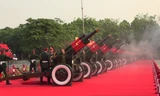 21 loạt đại bác rền vang tại tổng duyệt Lễ kỷ niệm 70 năm Chiến thắng Điện Biên Phủ