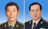 Ông Lý Thượng Phúc (trái) và ông Ngụy Phượng Hòa lúc đương chức. Ảnh: Caixin Global.