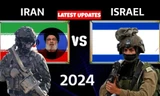 So sánh sức mạnh quân sự giữa Iran và Israel năm 2024. Hình minh họa: Telangana Navanirmana Sena.