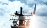 Tuần dương hạm USS Vincennes phóng tên lửa trong đợt tập trận năm 1987. Ảnh: US Navy.