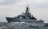 Tàu tuần tra ngoài khơi HMS Mersey của Hải quân Hoàng gia Anh. Ảnh: UK Royal Navy.