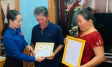 Truy tặng huy hiệu Tuổi trẻ dũng cảm cho nam sinh cứu 2 em nhỏ đuối nước 