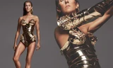 Celine Dion 52 tuổi diện bodysuit lộ dáng khẳng khiu