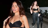 Người đẹp 20 tuổi Madison Beer mặc áo ngực đi chơi Valentine