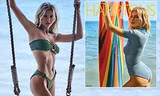 Charlotte McKinney dáng nuột nà, eo thon bé xíu