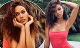 'Chân dài' cao 1m79 Joan Smalls khoe dáng với áo tắm đỏ rực