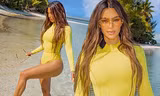 Sinh 4 con, Kim Kardashian vẫn giữ đường cong 'đồng hồ cát' ở tuổi 40