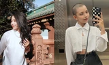 Chuyện xúc động sau quyết định táo bạo cạo trọc đầu của cô gái xinh đẹp