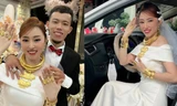 Sự thật về cô dâu Vĩnh Long đeo 11 cây vàng nặng trĩu người