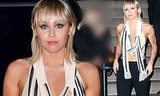 Miley Cyrus lộ ngực vì mặc kiệm vải