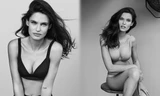 Siêu mẫu Ý Bianca Balti diện nội y tôn đường cong hấp dẫn