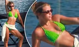 Nàng mẫu 9x Sofia Richie thả dáng gợi cảm với bikini màu xanh lá