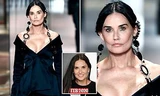Minh tinh Demi Moore gợi cảm diễn thời trang, mặt khác lạ nghi phẫu thuật thẩm mỹ