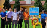 Khánh thành sân chơi ước mơ 24 cho thiếu nhi Lạng Sơn (ảnh: Duy Chiến)