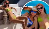 Hai chị em mỹ nhân nhà Kardashian đọ sắc với bikini 'nảy lửa'