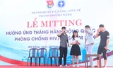 Thành đoàn Đà Nẵng tổ chức Lễ mít tinh hưởng ứng Tháng hành động quốc gia phòng, chống HIV/AIDS với sự tham gia của hơn 1000 đoàn viên thanh niên