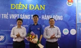 Anh Hoàng Tiến Hưng đắc cử Bí thư Đoàn Tập đoàn VNPT. Ảnh: Giang Thanh