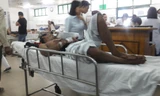 Các nạn nhân bị chém trọng thương và đang được cấp cứu