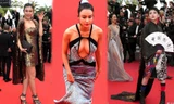 Loạt nghệ sĩ vô danh Trung Quốc khoe thân, làm lố trên thảm đỏ Cannes