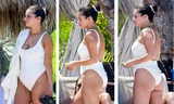Diện bikini ở biển, Selena Gomez gây sốc với thân hình xồ xề, thừa cân