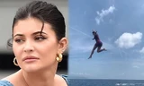 Hậu bị chê già, Kylie Jenner nhảy từ du thuyền cao hơn 21m xuống biển