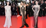 Cùng diện đồ xuyên thấu, mỹ nhân Tân Cương bị nhầm là Ngọc Trinh ở Cannes