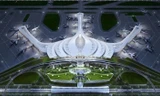 Phối cảnh sân bay Long Thành. Ảnh: Bộ Giao thông Vận tải