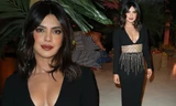 Priyanka Chopra diện váy khoét cổ khoe vòng một căng tràn
