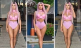 Demi Rose hoá ‘búp bê Barbie hồng’ nóng bỏng trong kỳ nghỉ ở Thái Lan
