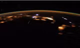 Mưa sao băng được chụp từ Trạm không gian quốc tế ISS năm 2012.