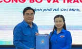 Trao quyết định của Ban Bí thư T.Ư Đoàn về công nhận Bí thư Thành Đoàn TPHCM