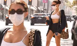 Madison Beer mặc bra bé xíu xuống phố siêu gợi cảm