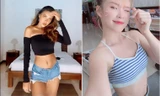 Sao Việt cách ly ngày 20: Minh Tú mặc quần ngắn cũn, đọ eo bé xíu với Khởi My