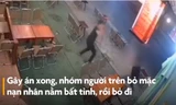 Kinh hoàng cảnh nhóm đối tượng chém thanh niên gục trong quán cà phê