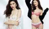 ‘Chân dài’ Victoria’s Secret gốc Hoa khoe đường cong tinh tế với loạt nội y