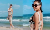 Thuý Diễm tung bộ ảnh bikini khoe vòng một ‘khủng’ hút mắt