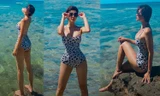 ‘Nhuộm da’ với đồ bơi, Thanh Hương được khen nóng bỏng như mỹ nhân Hollywood