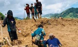 CẬP NHẬT: Tìm thấy 5 thi thể vụ lở núi khiến 11 người bị vùi lấp ở Phước Sơn