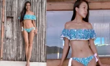 Hiền Thục gây choáng với hình thể ‘không phải dạng vừa’ với bikini ở tuổi 39